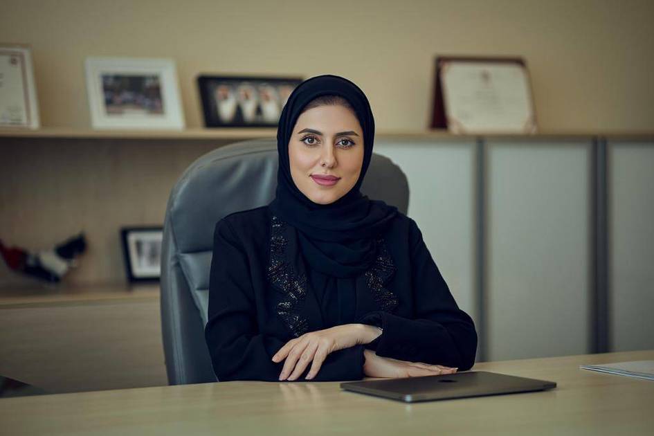 مريم الحمادي مديرة مؤسسة القلب الكبير
