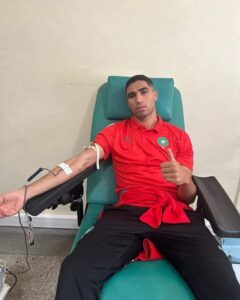 اللاعب الدولي أشرف حكيمي