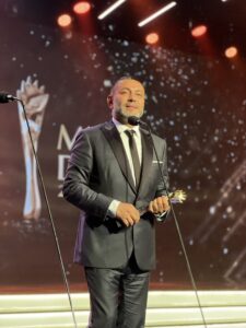 الفنان اللبناني زياد برجي في حفل الموريكس دور