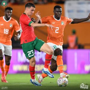 مباراة المنتخب المغربي ونظيره الإفواري