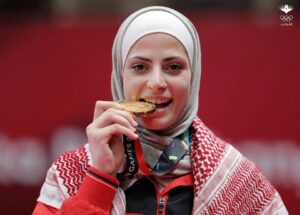 جوليانا الصادق بطلة التكوندو 
