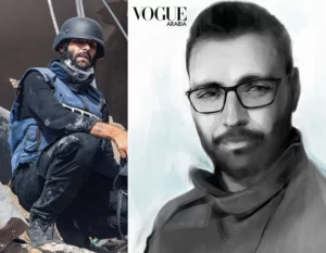 الصحفي معتز عزايزة الصحفي معتز عزايزة