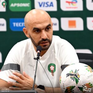وليد الركراكي مدرب المنتخب المغربي