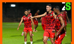 المنتخب المغربي في ٱخر حصة تدريبية
