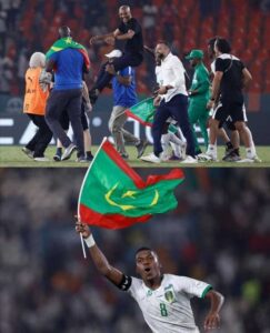 فرحة المنتخب الموريتاني