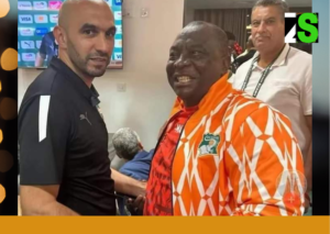 الدبلوماسية الافوارية تزور بعثة المنتخب المغربي