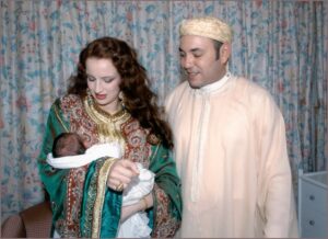 صورة لعقيقة صاحب السمو الملكي المولى الحسن حفظه الله.