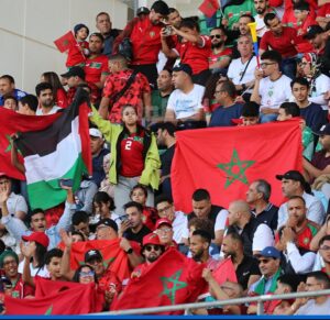 الجمهور المغربي في ملعب أدرار بأكادير