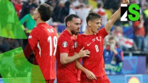 اردا غولير يسجل الهدف الثاني لمنتخب تركيا