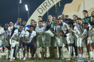 تتويج الهلال بكأس السوبر السعودي