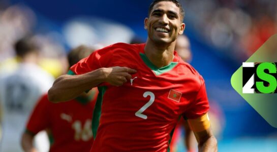 أشرف حكيمي عميد المنتخب المغربي في أولمبياد باريس