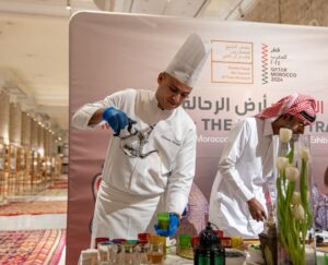 الشاي المغربي في الأيام الثقافية المغربية بقطر 
