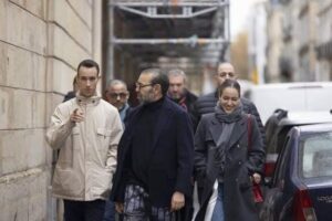 الملك محمد السادس رفقة نجليه في باريس