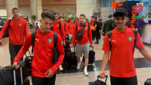 المنتخب المغربي للشباب يحل بمصر