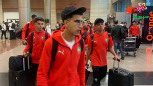 المنتخب المغربي للشباب يحل بمصر