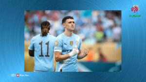 فيل فودين أفضل لاعب في مباراة مانشستر والوداد