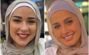 حلا شيحة تهنئ أسما شريف لارتدائها الحجاب