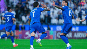  مباراة الهلال السعودي أمام الدحيل القطري 