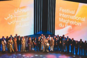 صورة جماعية لضيوف المهرجان المغاربي للفيلم بوجدة
