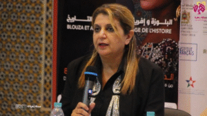 لطيفة الداودي رئيسة مصلحة دعم الحرف بجهة الشرق