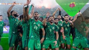 المنتخب السعودي ينتصر على المنتخب الفلسطيني في ربع نهائي كأس العرب .
