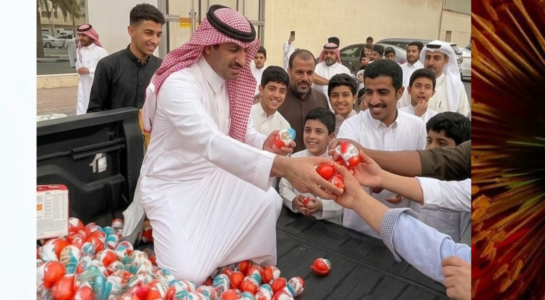 "30 ألف قطعة كيندر .. أضخم عيدية ل " محمد" صاحب 'Q brand' في عيد الفطر