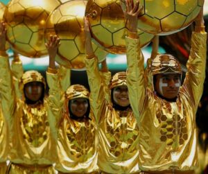 شاكيرا وبورنا بوي يشعلان حفل افتتاح كأس العالم 2026 بأداء تاريخي