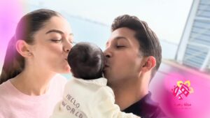 ليلى أحمد زاهر وهشام جمال يستقبلان طفلتهما الأولى "إلا"