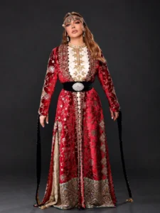 أخبار الفن والموسيقى / تراث وثقافة الفنانة أصالة نصري بالزي التراثي السوري بمناسبة إطلاق ألبومها التراثي الجديد