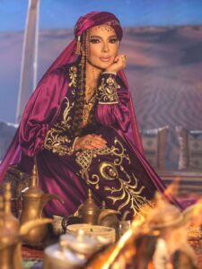 مكياج أصالة من توقيع خبيرة التجميل فرح خير