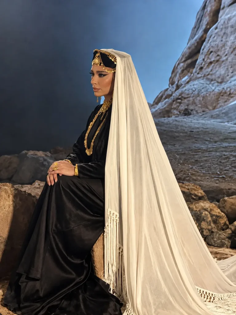 بالذهب والمخمل الأسود.. أصالة تُحيي زي العروس الجبلي في ألبومها الجديد