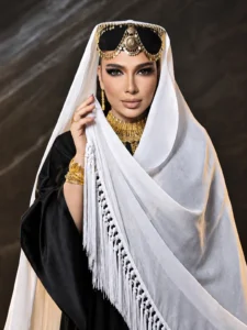 بالذهب والمخمل الأسود.. أصالة تُحيي زي العروس الجبلي في ألبومها الجديد