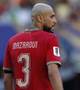 مزراوي يفتتح التسجيل لصالح المنتخب المغربي أمام الغابون في الشوط الأول